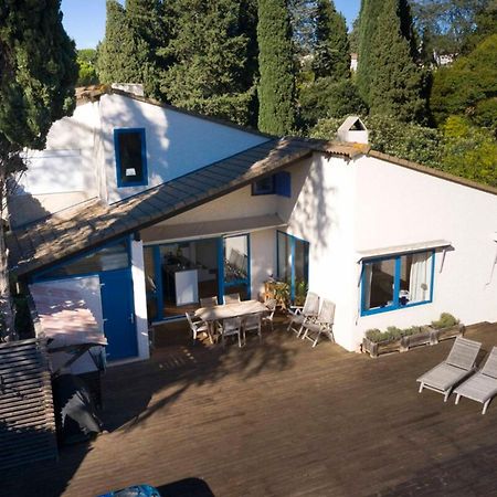 06V - Beautiful Villa With Spa Pool And Tennis Biot Exterior foto