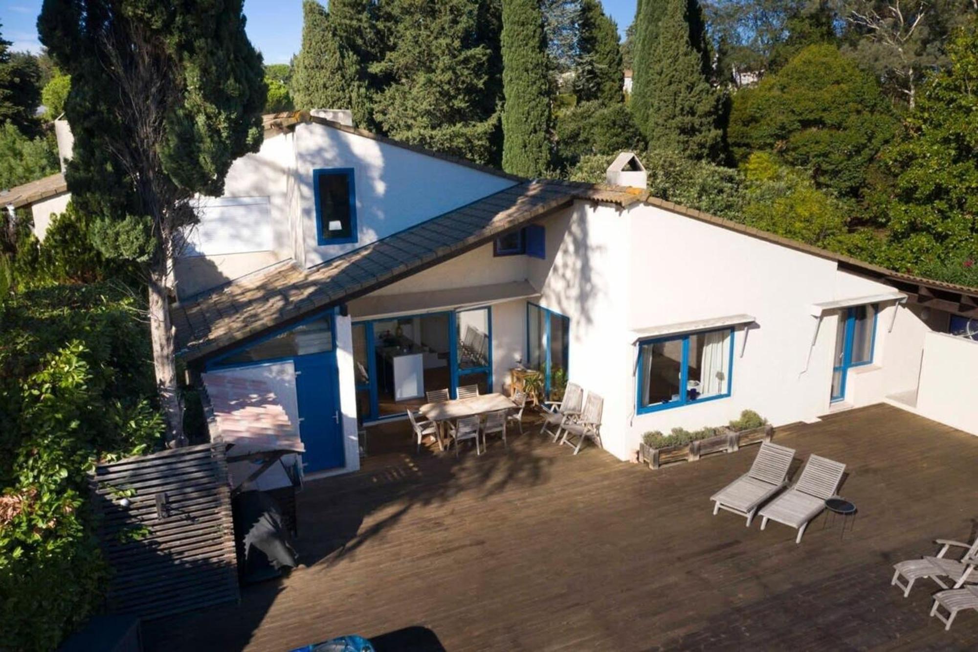 06V - Beautiful Villa With Spa Pool And Tennis Biot Exterior foto