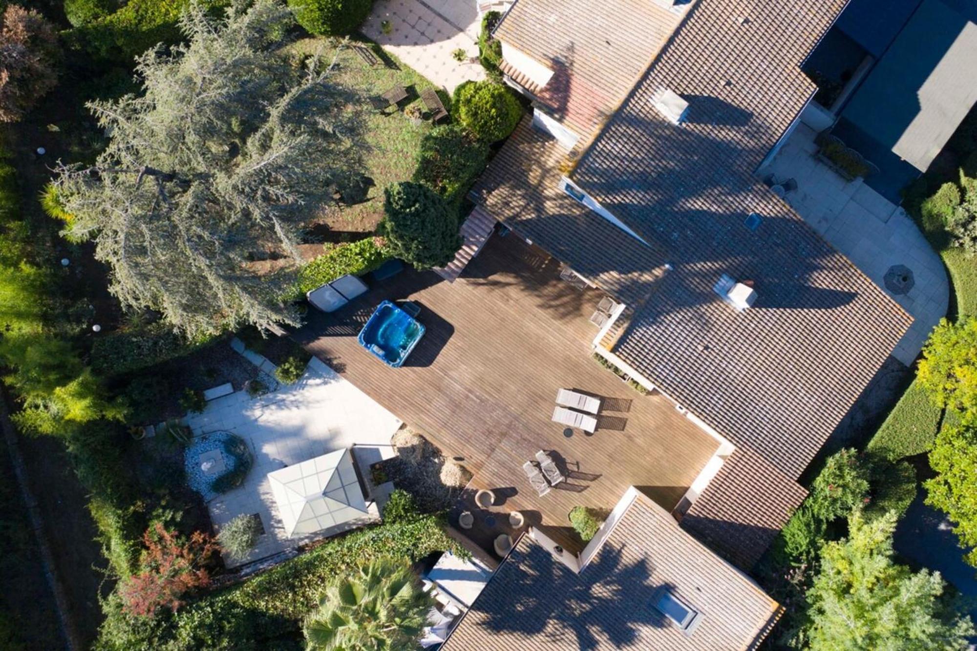 06V - Beautiful Villa With Spa Pool And Tennis Biot Exterior foto