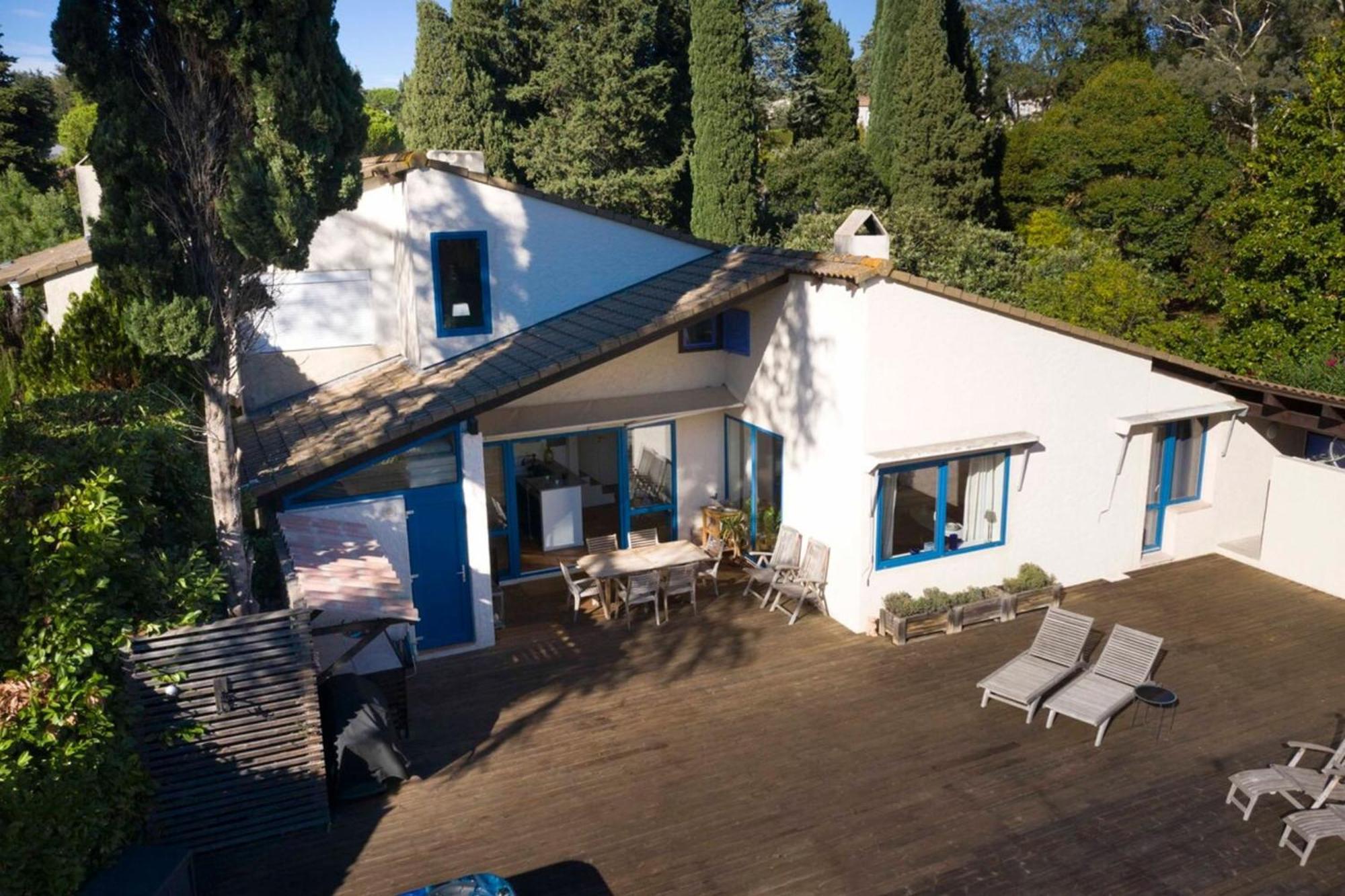 06V - Beautiful Villa With Spa Pool And Tennis Biot Exterior foto